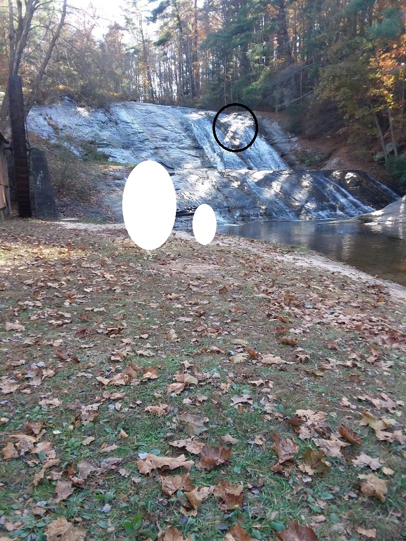 Photograph taken at Moravian Falls on November 10, 2019